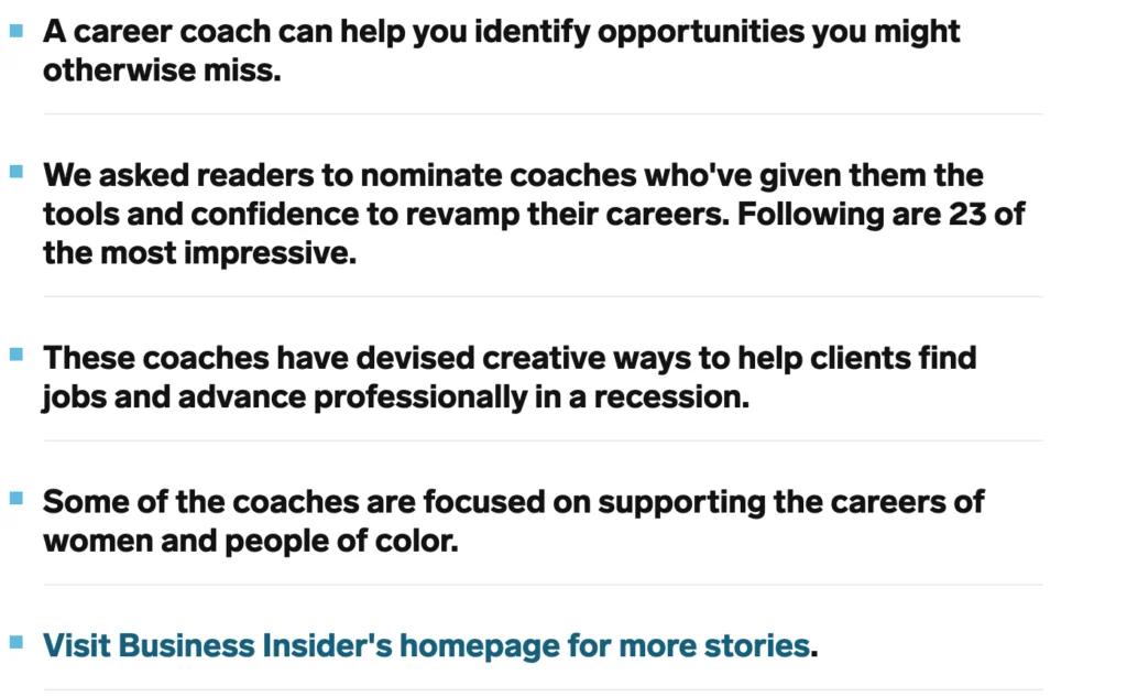 Business Insider Recognizes Executive Coach Joe Casey for Innovative Career Guidance in Turbulent Times