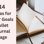 Using Your Bujo To Set Goals And Track Them