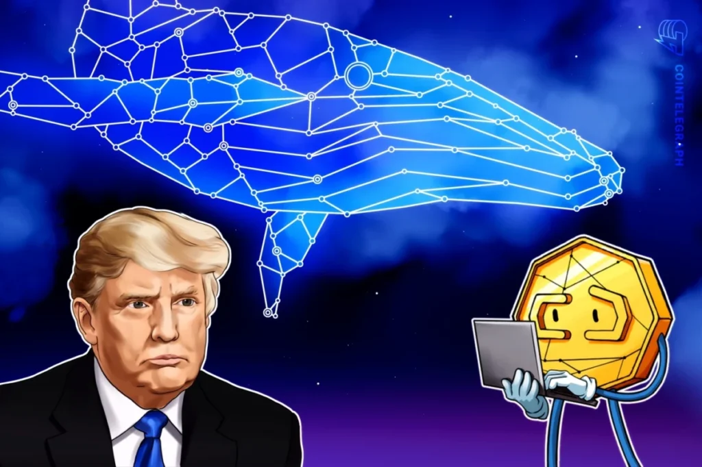 Whale Accumulation Surges for TRUMP Memecoin Amidst Mar-a-Lago Luncheon Anticipation